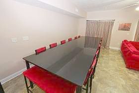 Huge custom granite banquet table - seats 16