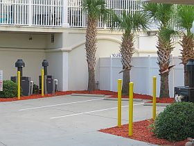 Additional parking spaces