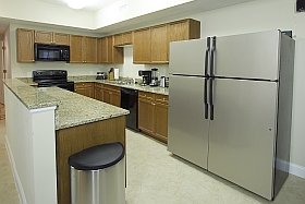 Fully Stocked Kitchen with two Refrigerators